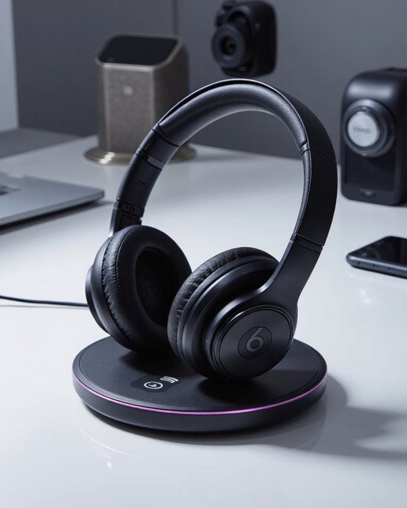 beats headphones wireless charging