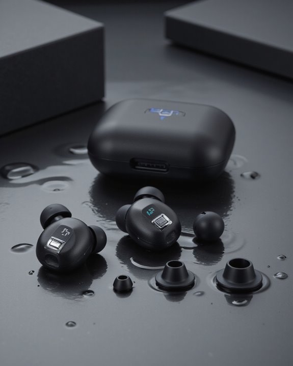 bluetooth earbuds battery features