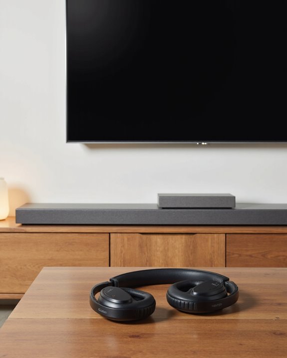 bluetooth headphones soundbar connection