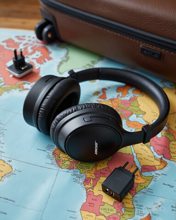 bose headphones dual voltage adapters