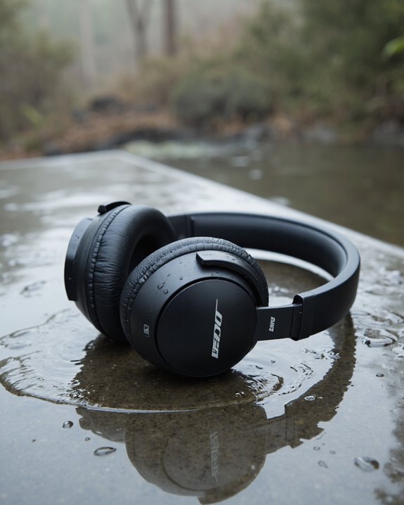 bose headphones not water resistant