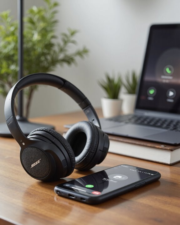 bose headphones voice setup
