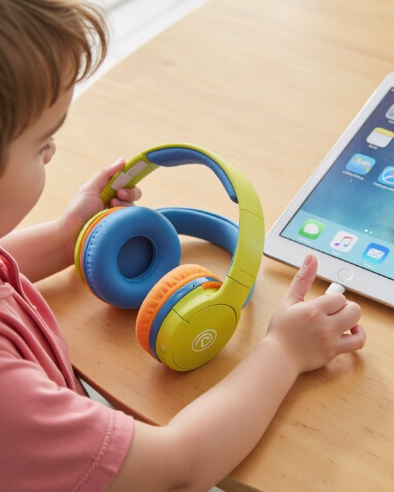 child safe volume limiting headphones