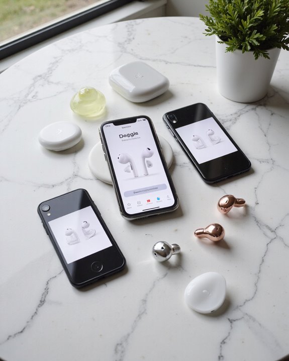 earbuds tracking evaluation factors