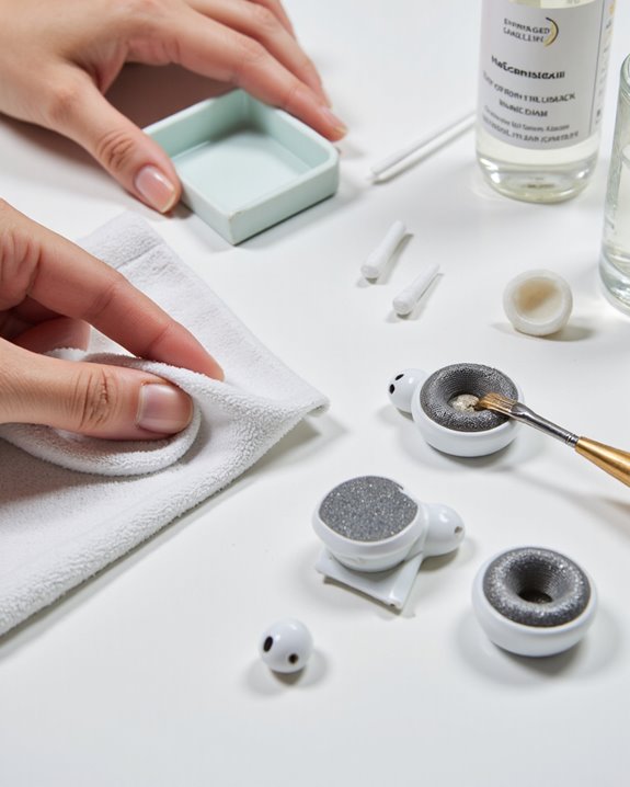 evaluate earbuds cleaning factors