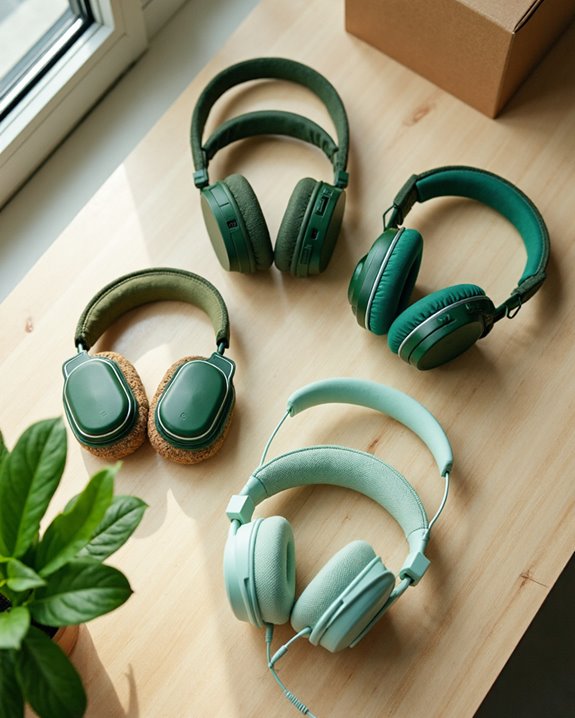 green headphones selection factors