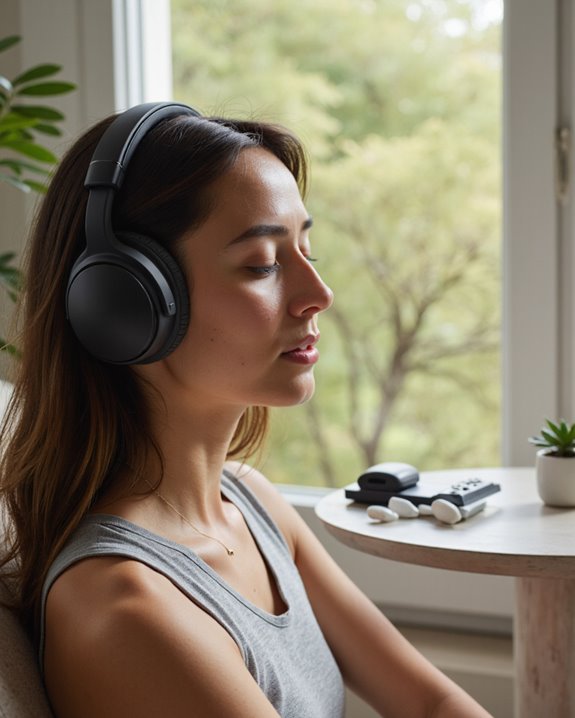 hearing protection with headphones