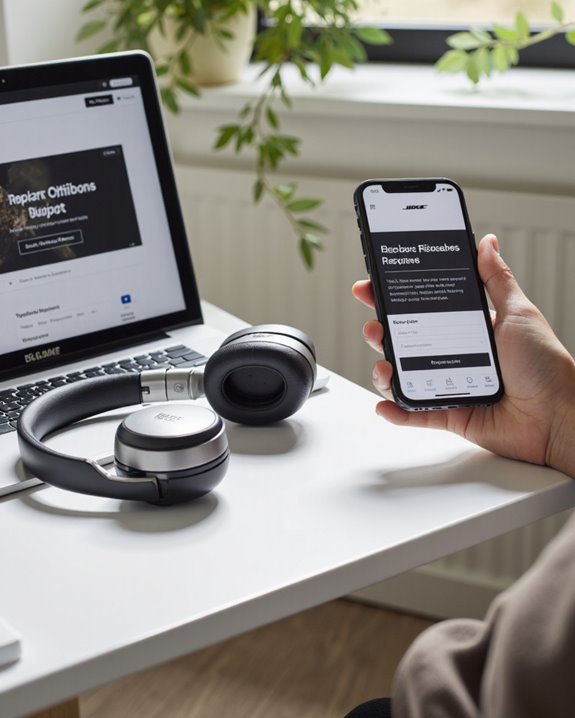 initiate bose service request