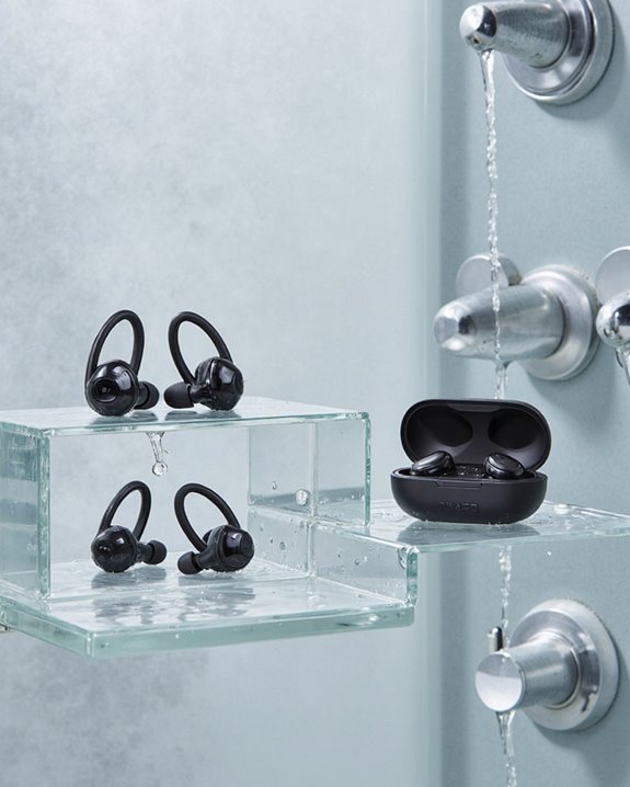 ipx7 waterproof shower essentials
