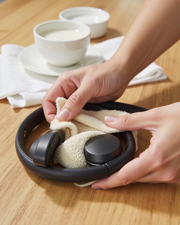 keep headband clean regularly