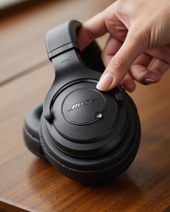 manual shutdown bose headphones