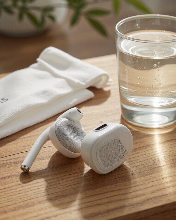 moisture protection for headphones