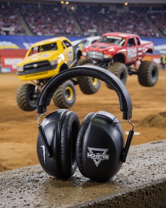 monster jam ear protection options