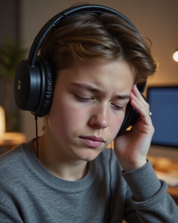 noise canceling headphone discomfort