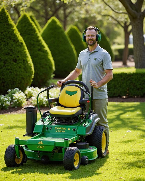 noise cancellation for lawn care