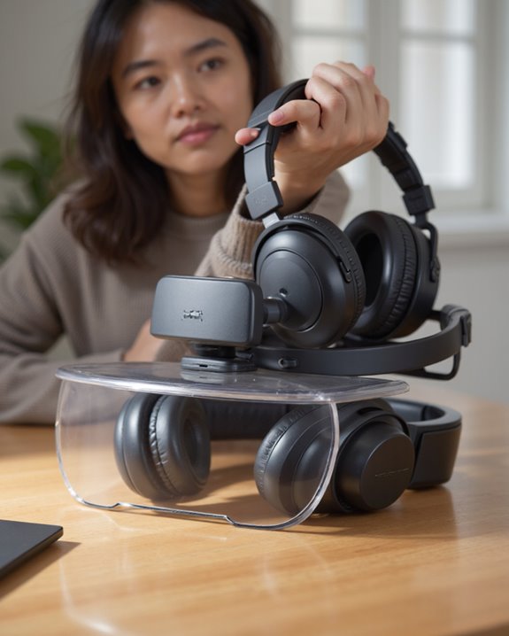 over ear headphone challenges amplified