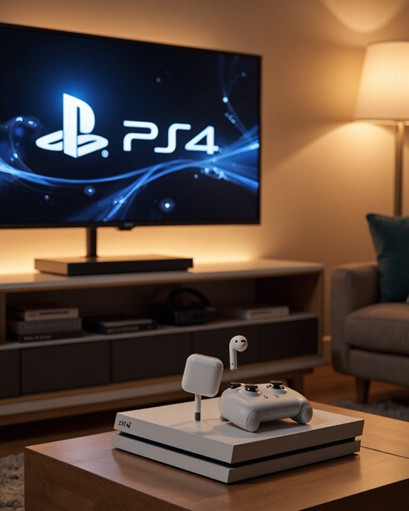 pair airpods with ps4