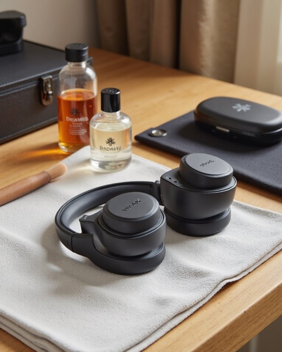 post cleaning headphone storage tips
