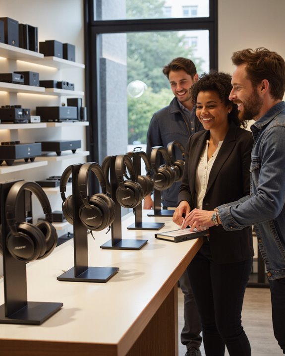 test bose headphones locally