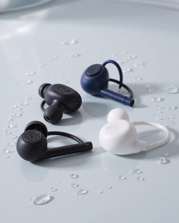 three best waterproof earbuds