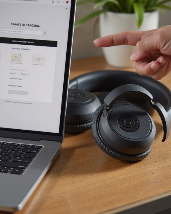 track beats headphones serial number