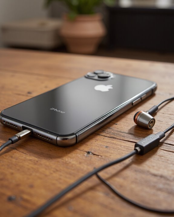 usb c wired headphone connection