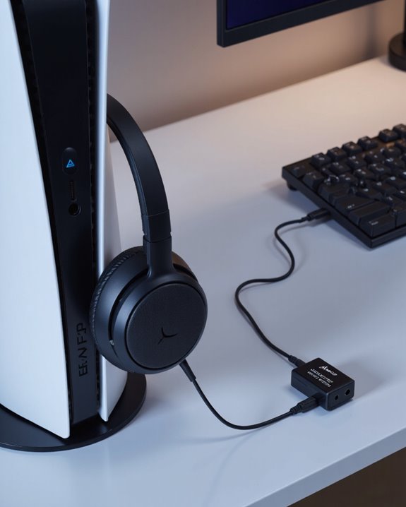 wired audio connection recommended