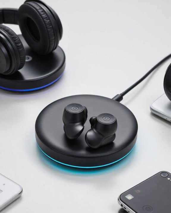 wireless charging headphone options