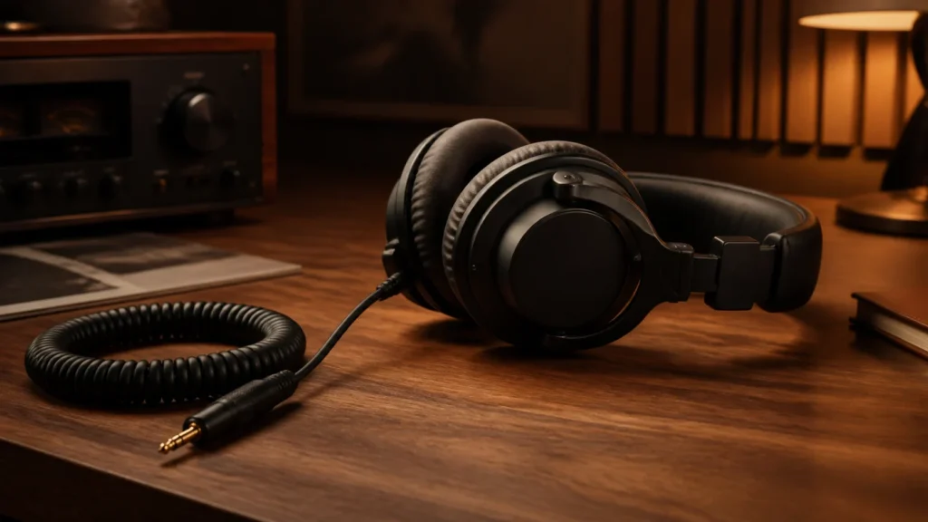 Headphone product illustration