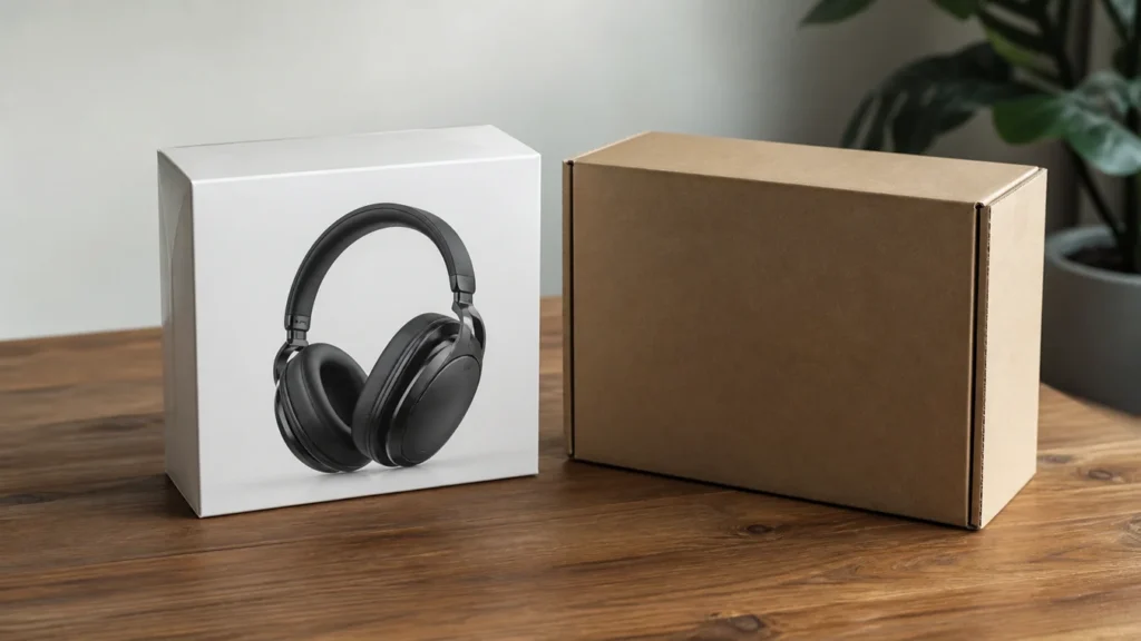 Headphone product illustration