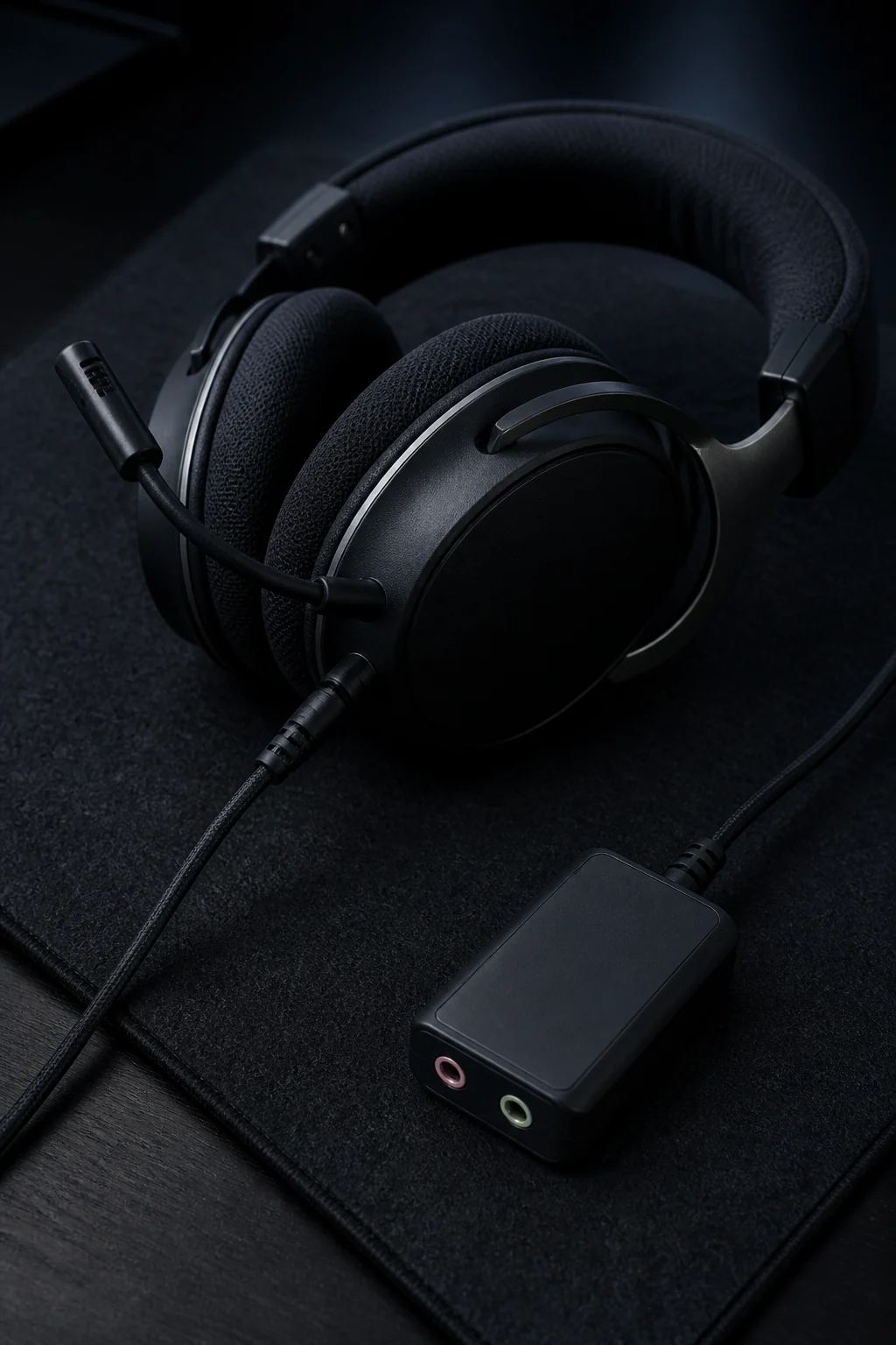Headphone product illustration