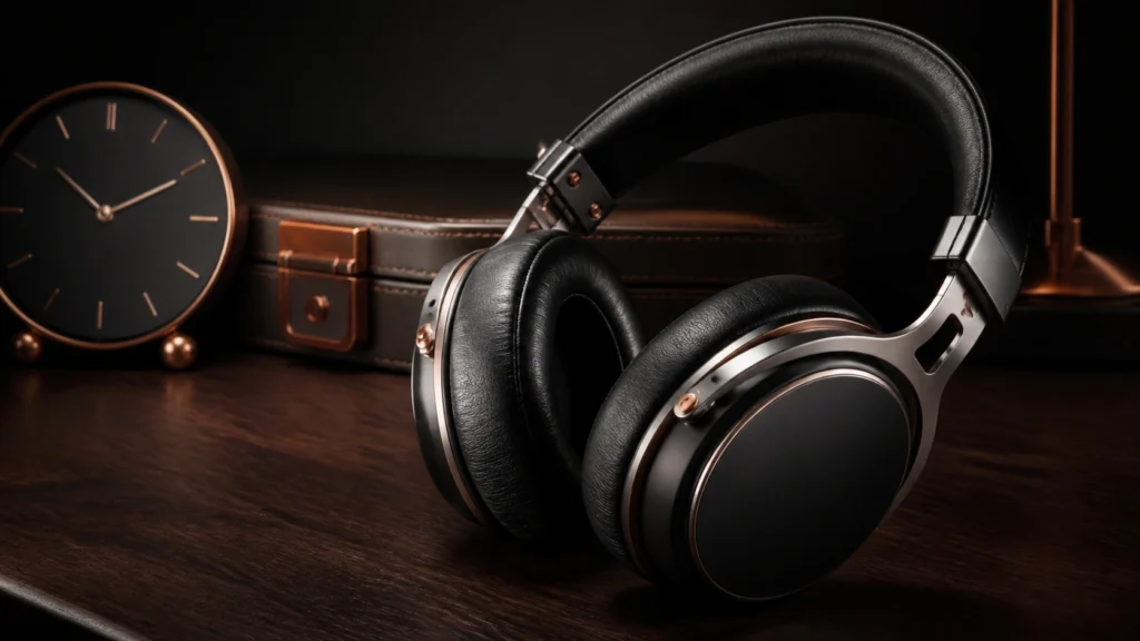 Headphone product illustration