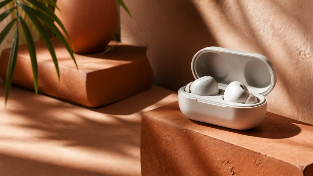 Headphone product illustration