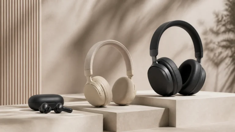 Headphone product illustration