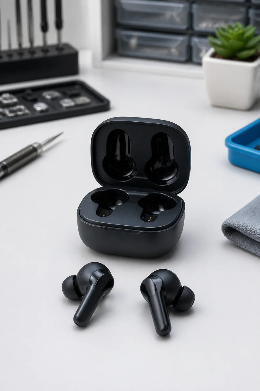Headphone product illustration