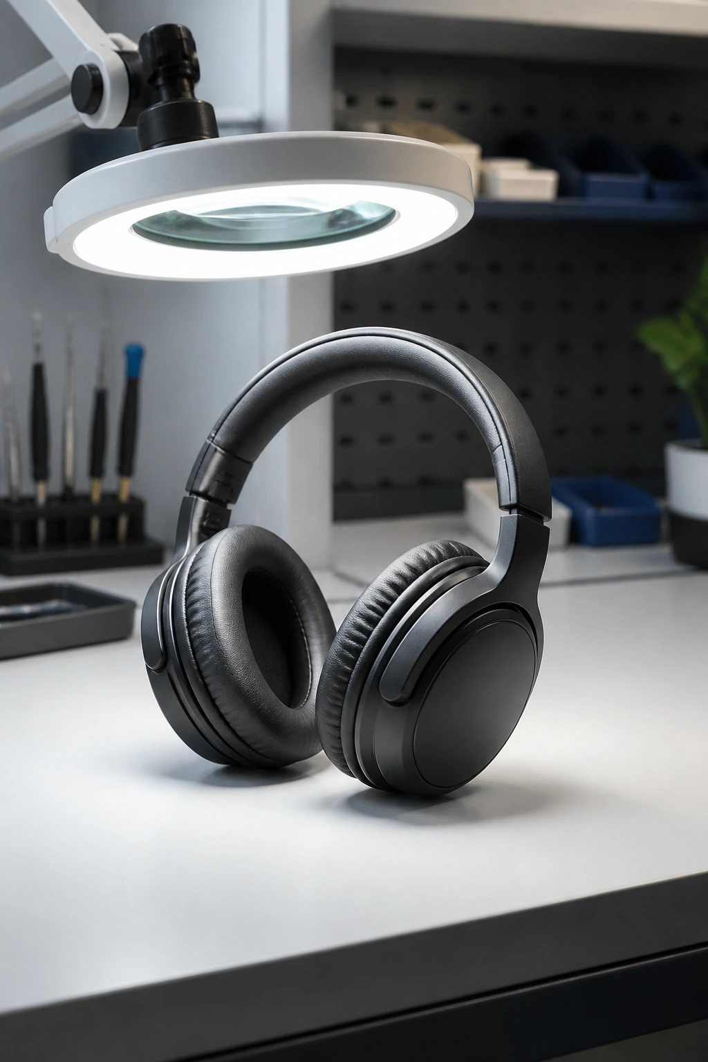 Headphone product illustration