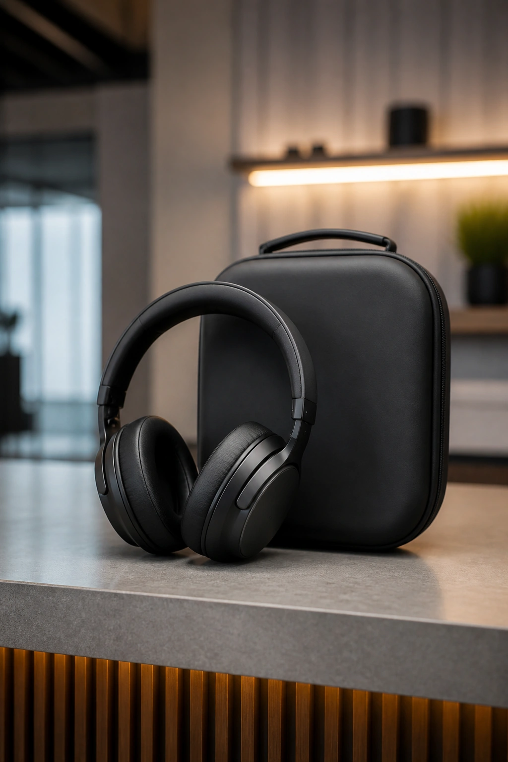 Headphone product illustration