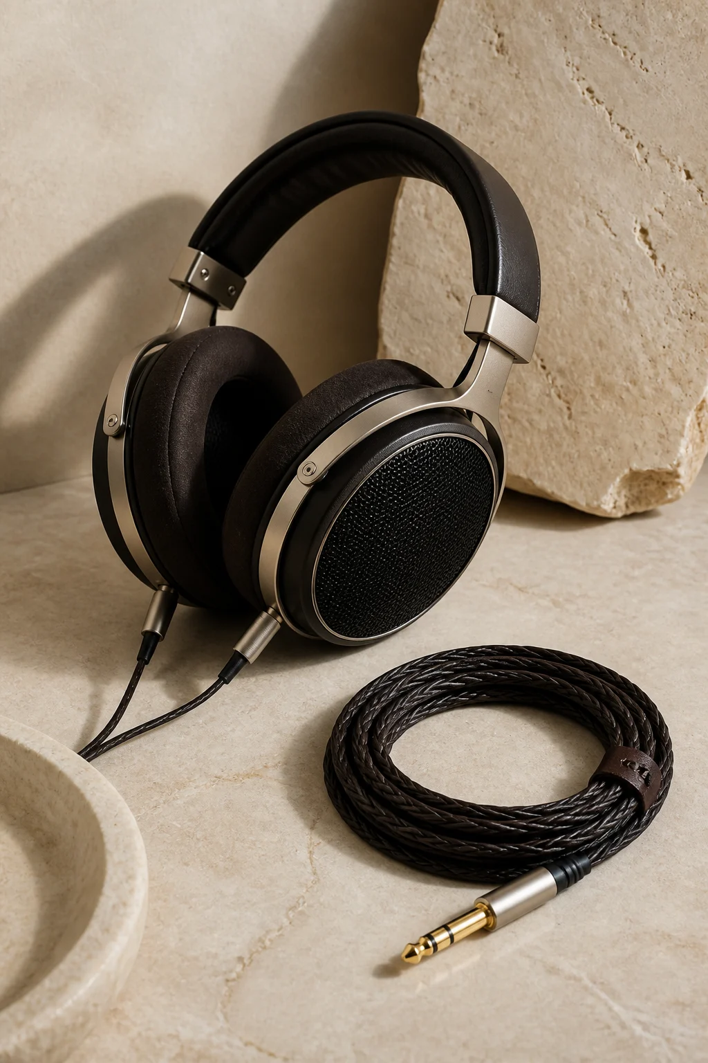 Headphone product illustration